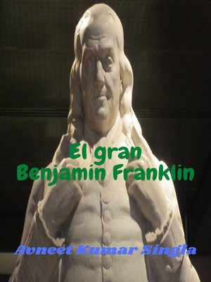 cover image of El gran Benjamin Franklin